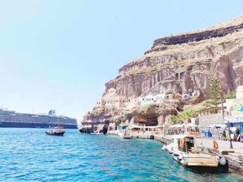 サントリーニ島　エーゲ海　ギリシャ